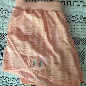 Heat Gear Under Armour Pink Running Shorts